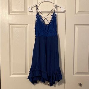 Urban Outfitters Blue Babydoll Dress